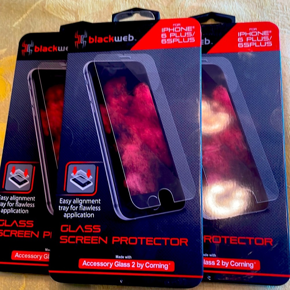 Screen protectors for iPhone 6 Plus and 6S plus